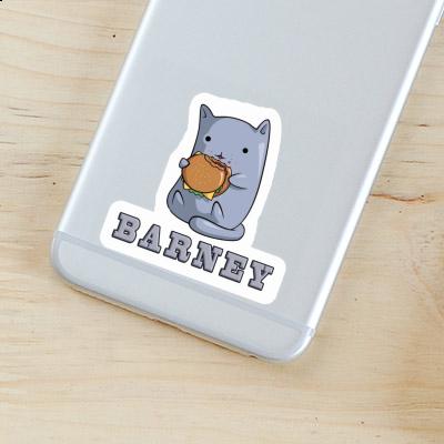 Sticker Hamburger-Katze Barney Gift package Image