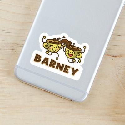 Sticker Coffee Barney Gift package Image