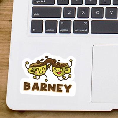 Sticker Coffee Barney Image