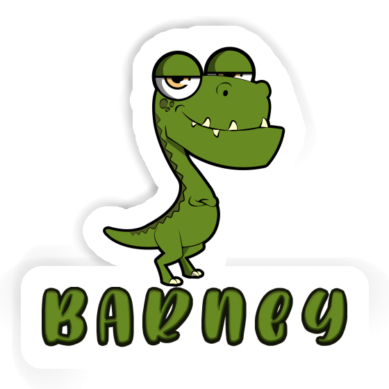 Dino Sticker Barney Image