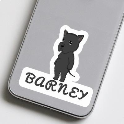 Sticker Barney Giant Schnauzer Notebook Image