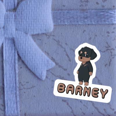 Autocollant Barney Rottweiler Notebook Image