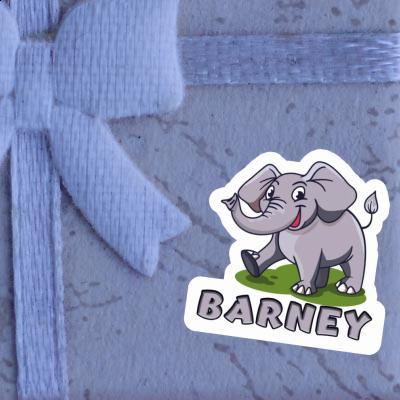 Autocollant Barney Éléphant Laptop Image