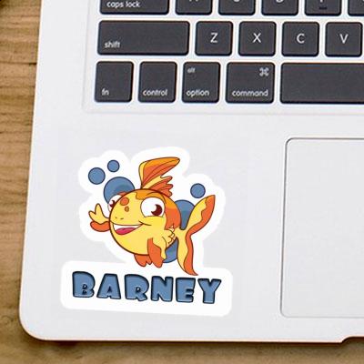 Aufkleber Barney Fisch Gift package Image