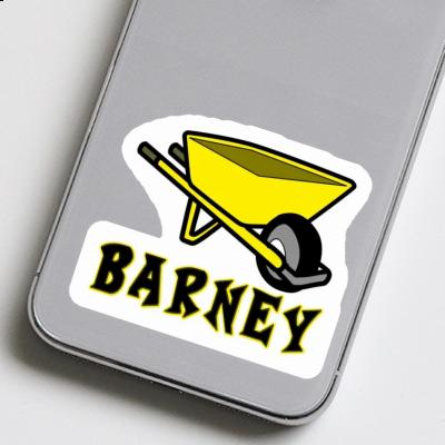 Sticker Schubkarre Barney Laptop Image