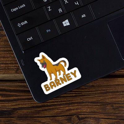 Autocollant Chien de berger Barney Image