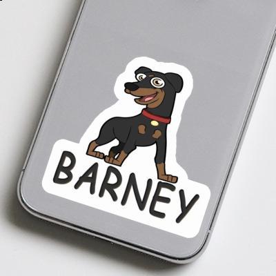 Sticker Barney German Pinscher Notebook Image