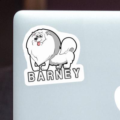 German Spitz Sticker Barney Gift package Image