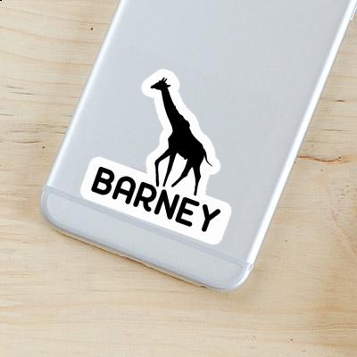 Sticker Barney Giraffe Gift package Image