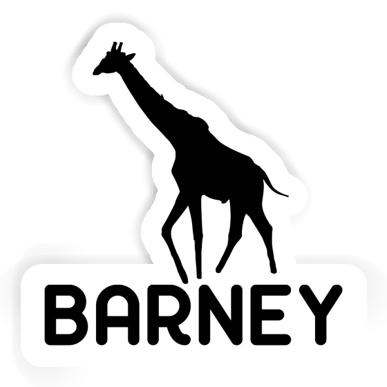 Sticker Barney Giraffe Gift package Image