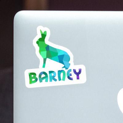 Sticker Rabbit Barney Gift package Image