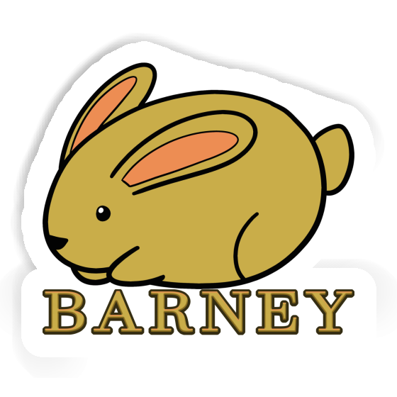 Hare Sticker Barney Notebook Image