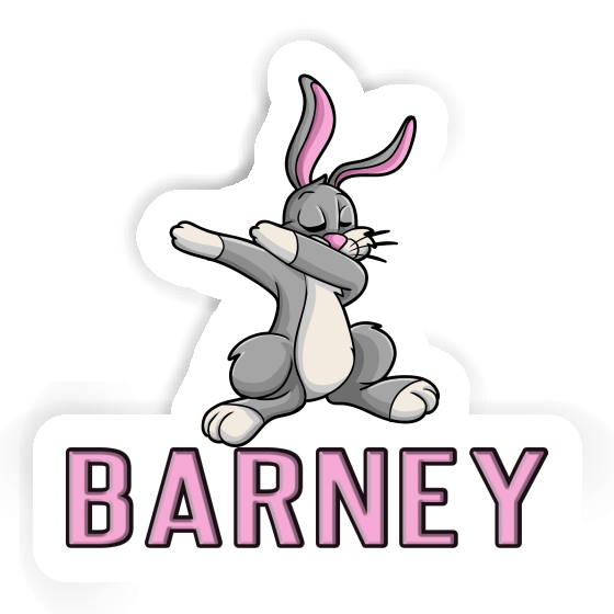 Sticker Barney Dabbing Hare Gift package Image