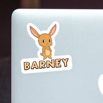 Rabbit Sticker Barney Notebook Image