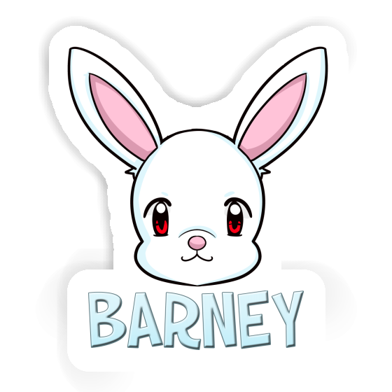 Rabbit Sticker Barney Notebook Image