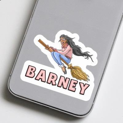 Barney Sticker Witch Gift package Image