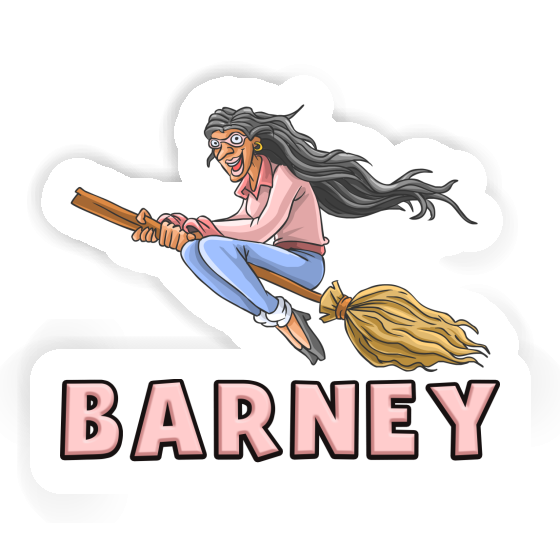 Barney Sticker Witch Gift package Image