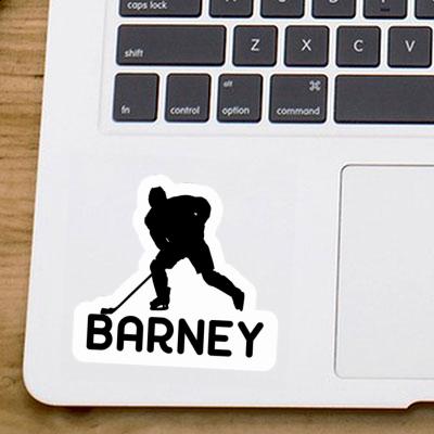 Sticker Hockey Player Barney Gift package Image