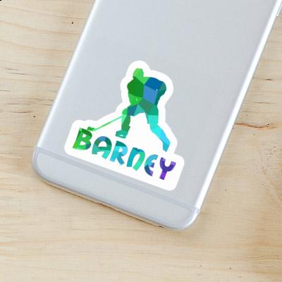 Barney Sticker Eishockeyspieler Gift package Image