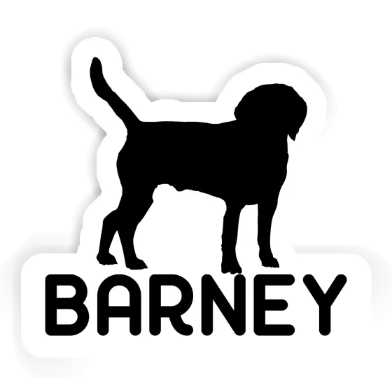 Chien Autocollant Barney Laptop Image