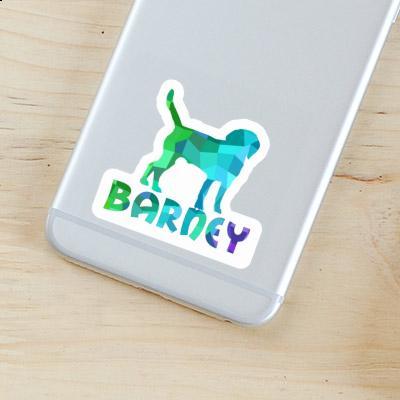 Hund Sticker Barney Notebook Image