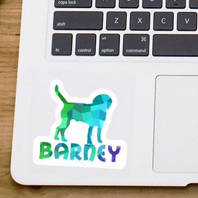 Hund Sticker Barney Image