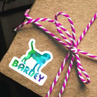 Hund Sticker Barney Gift package Image