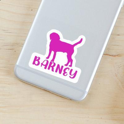 Autocollant Barney Chien Gift package Image