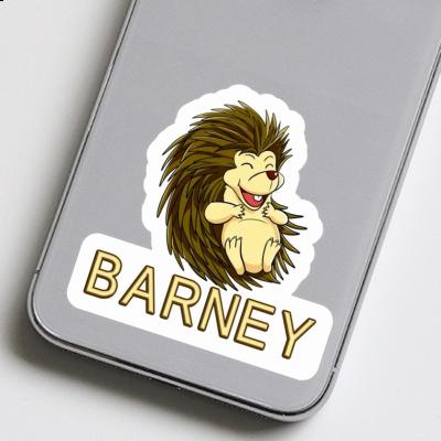 Sticker Hedgehog Barney Laptop Image