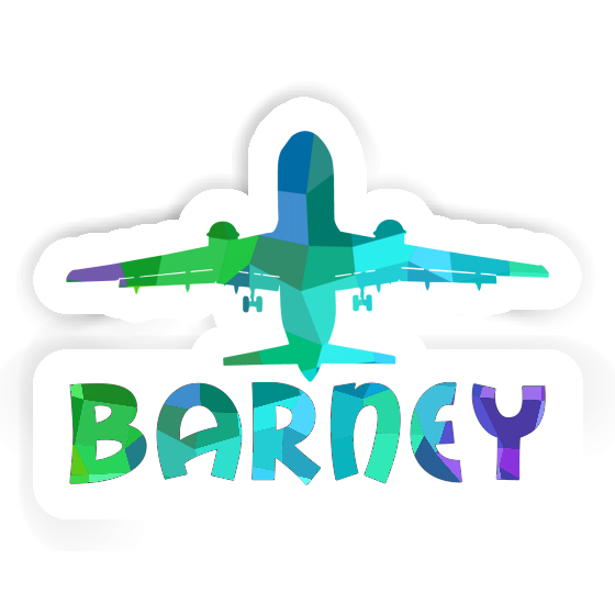 Barney Sticker Jumbo-Jet Notebook Image