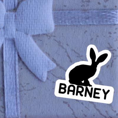 Barney Sticker Rabbit Notebook Image