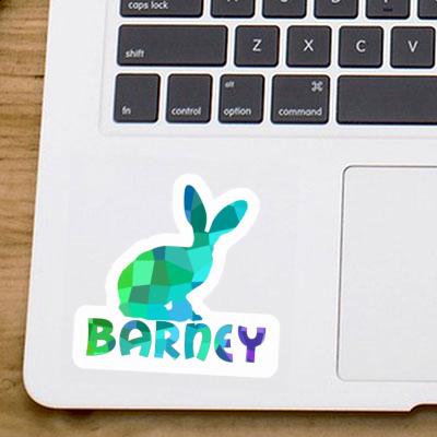 Sticker Barney Rabbit Laptop Image