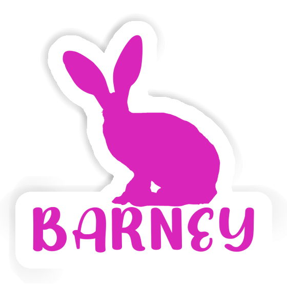 Sticker Barney Rabbit Laptop Image