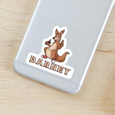 Sticker Kangaroo Barney Gift package Image