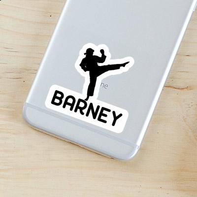 Sticker Barney Karateka Gift package Image