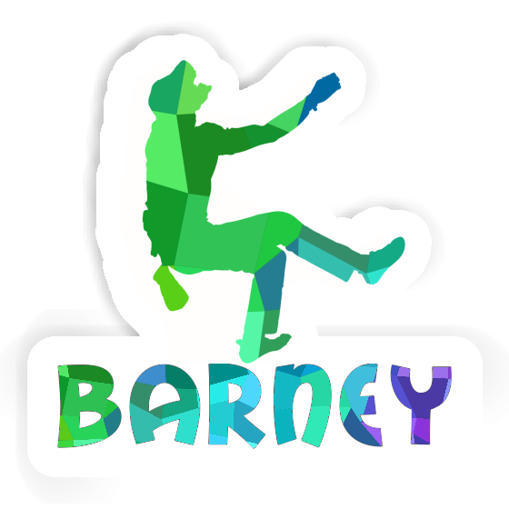 Climber Sticker Barney Laptop Image