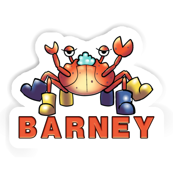 Sticker Crab Barney Notebook Image