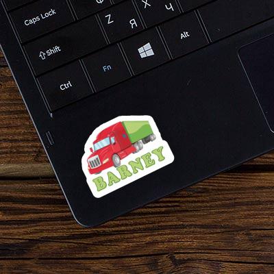 Sticker Truck Barney Laptop Image