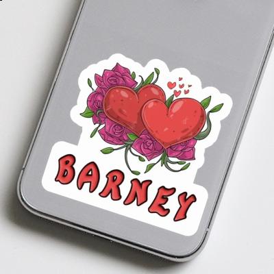 Barney Autocollant Symbole d'amour Notebook Image