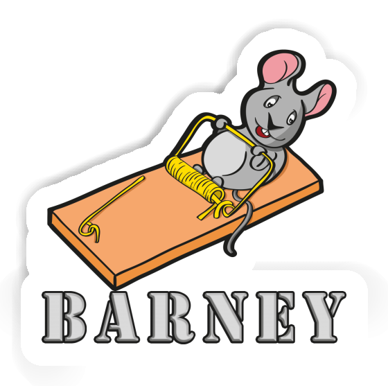 Maus Aufkleber Barney Gift package Image