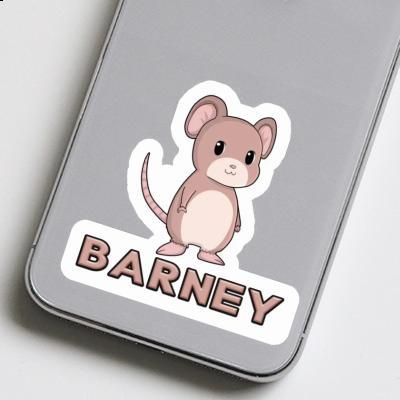 Mouse Sticker Barney Image