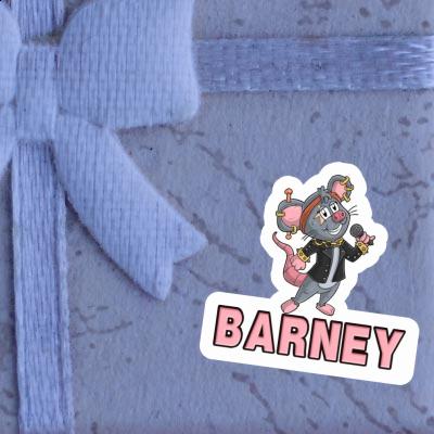 Sticker Singer Barney Notebook Image