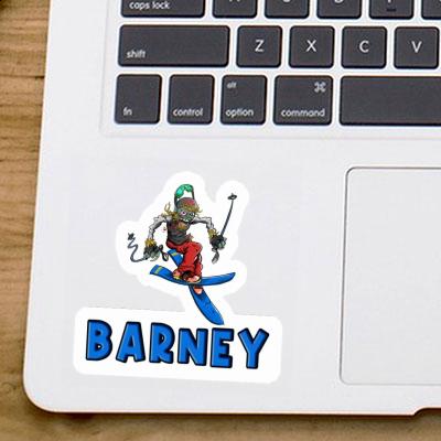 Sticker Barney Freerider Notebook Image