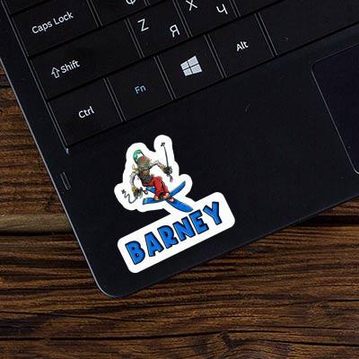 Sticker Barney Freerider Laptop Image