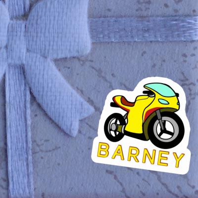 Sticker Barney Motorbike Image