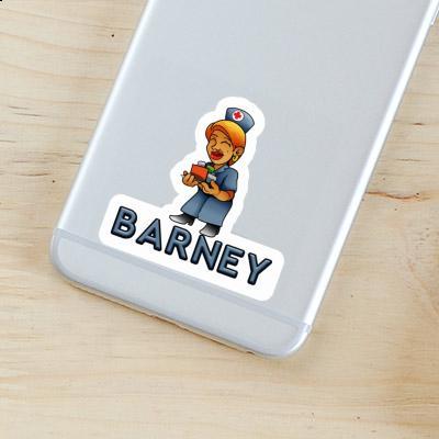 Sticker Barney Orderly Notebook Image