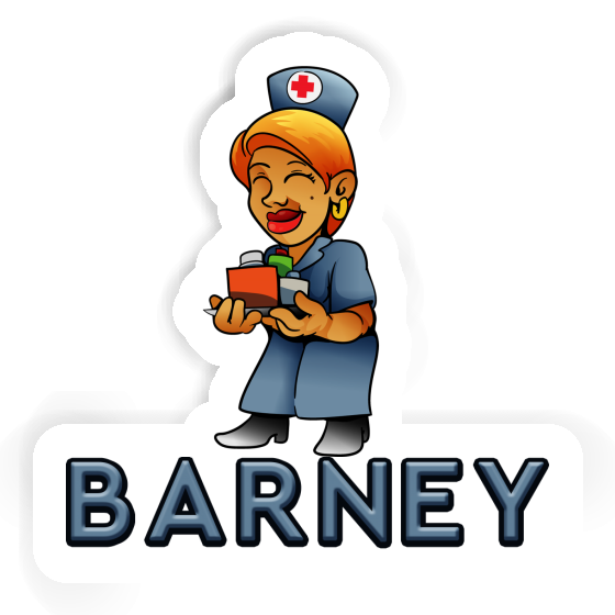 Sticker Barney Orderly Image