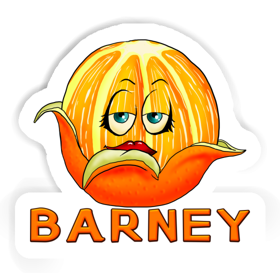 Orange Sticker Barney Gift package Image