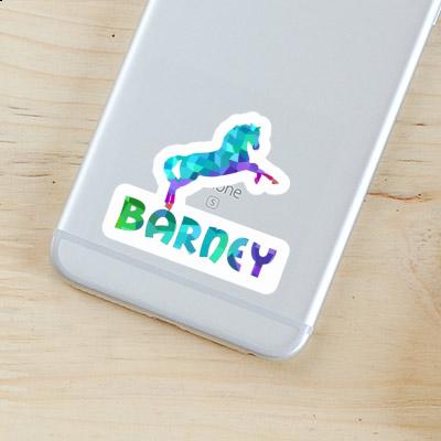 Sticker Horse Barney Laptop Image