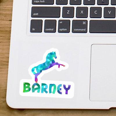 Sticker Horse Barney Image